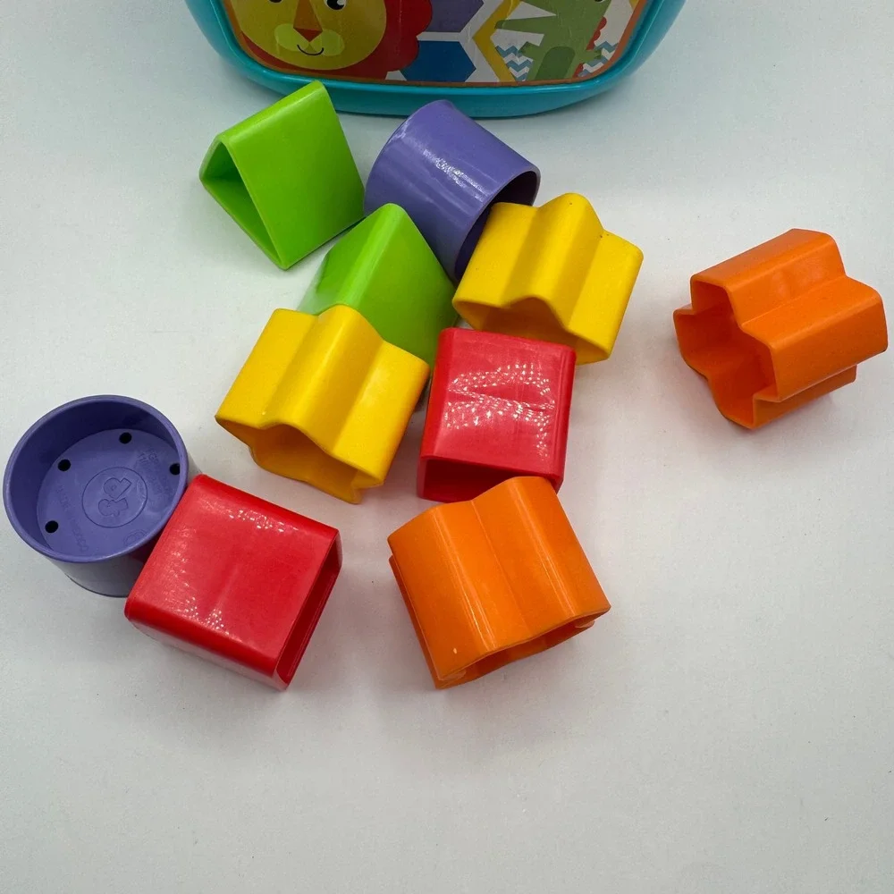 Fisher-Price‎ Shape Sorter Kids Multi Baby's First Blocks 10pc FGP10 2017